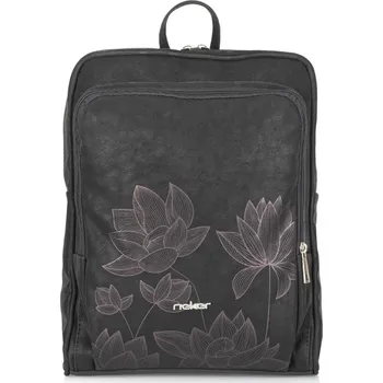 Kabelka Dámský batoh RIEKER C2422-154-KWT černá W5 -UNI-