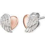 Engelsrufer ERE-LILHEARTWING-BI Earrings - Wings of the Heart