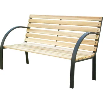 Zahradní lavice Zahradní lavička SVIHEJ 120 cm dřevěná