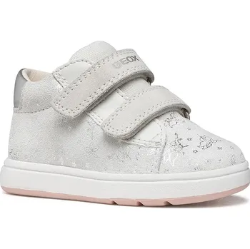 Dámské polobotky Dětské kožené polobotky Geox BIGLIA B044CC.007BC.18.26 stříbrná SLV, EUR 24