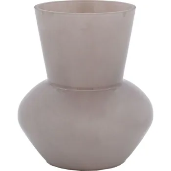 Váza Sandra Rich Skleněná váza Tender, ø 14 × 15 cm, šedá&nbsp;19049-15-12