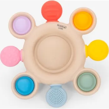 TickiT Silikonové kousátko s pop-it efektem