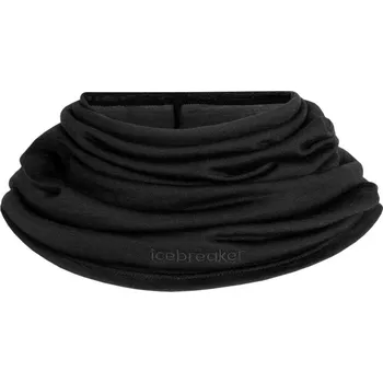 Šála merino nákrčník ICEBREAKER Adult Cool-Lite Flexi Chute, Black velikost: OS (UNI)