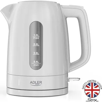 Varná konvice Rýchlovarná kanvica Adler AD 1380 biela