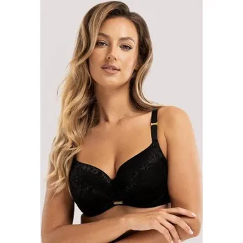 Podprsenka Vyztužená podprsenka Unikat Madera Černá 90C