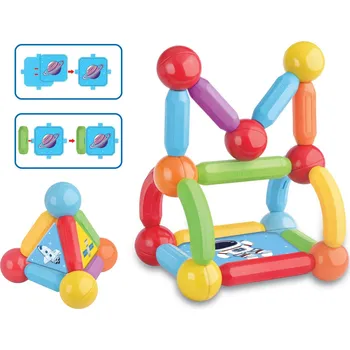 ostatní stavebnice Magnetická stavebnice 50 dílků