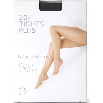 Dámské punčochy Dámské silonové punčocháče 20 DEN šedé Velikost: 164/132