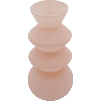 Váza Sandra Rich Skleněná váza Venus, ø 9,5 × 19,5 cm, krémová 2051-20-43