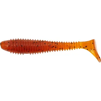 Rybářský háček 5ks - Gumová Nástraha SELECT Fatfish 3,8" 9,7cm Barva #128