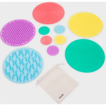 Výuková hračka TickiT - SiliShapes®: senzorické kruhy