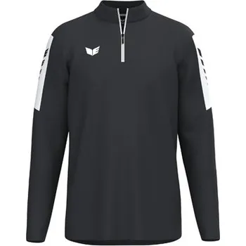 Chlapecká mikina ERIMA INTRO MIKINA 1/2 ZIP - DĚTSKÁ - Černá - velikost 152