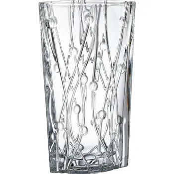 Váza Crystalite Bohemia Skleněná váza široká Labyrinth 305 mm