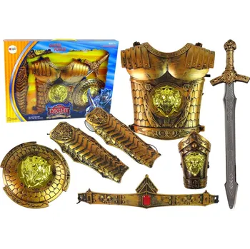 Mamido Dětský kostým na karneval rytířské brnění