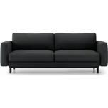 Černá, Trojmístná rozkládací pohovka ALAMEDA, 232 cm