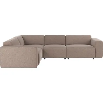 Pohovka Béžová, Pětimístná rohová pohovka Rowico Home WILLARD, 297 cm