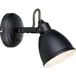 Markslöjd 105814 - Nástěnné svítidlo FJÄLLBACKA 1xE14/40W/230V Černá