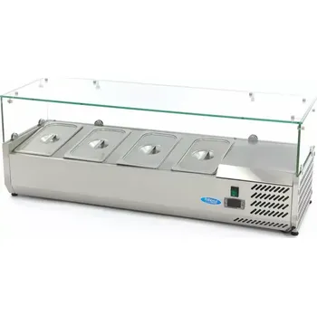 Kuchyňský gril Maxima Chladící nástavba 120 cm - vhodná pro 4 x 1/3 GN | 09400320
