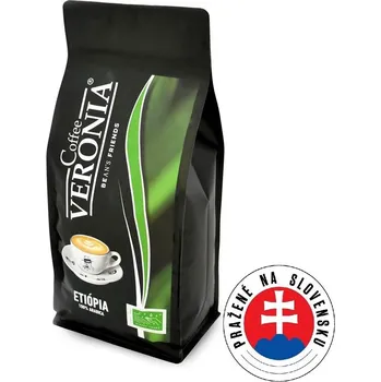 Káva Zrnková káva Veronia ETIOPIA - CV 1kg