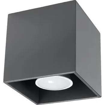 Žárovka Stropní bodové svítidlo QUAD 1 1xGU10/40W/230V antracit
