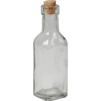 Láhev DOCHTMANN Skleněná láhev s korkovým víčkem 180 ml