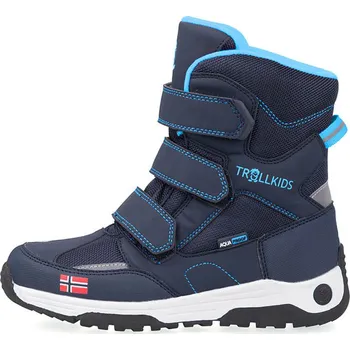 Dívčí kozačky Boty Trollkids Dunkelblau/ Hellblau 171862 36