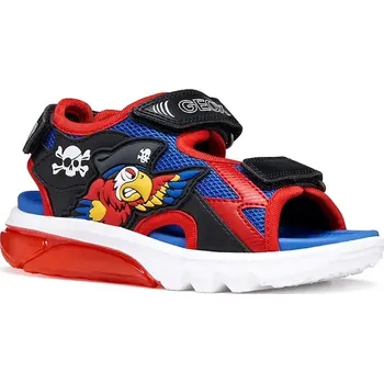 Dívčí sandály Dětské sandály Geox SANDAL CIBERDRON J65MXA.01454.32.35 červená 33X, EUR 33