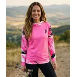 Dámská funkční mikina premium ALTISPORT VOJ/ALW039MI01 FLUO PINK XXXL