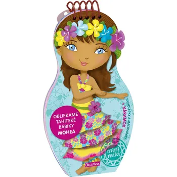 Hračka Obliekame tahitské bábiky MOHEA – Maľovanky