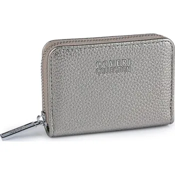 Peněženka Peněženka na platební a věrnostní karty 8x11 cm, barva 11 stříbrná tmavá lesk