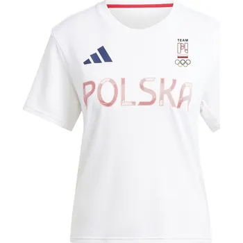 Dámské tričko Tričko adidas White 6131009 12 (M)