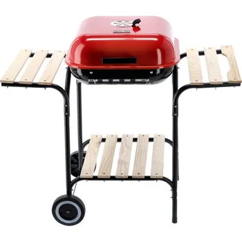 Zahradní gril Zahradní gril AMERICANO červený