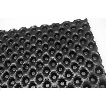 Geotextilie GEOMAT Nopová fólie – GXP PLUS 400 g/m², výška nopu 8 mm, 1×20 m [20 m²]