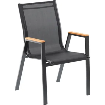 Zahradní židle Vrackey černá