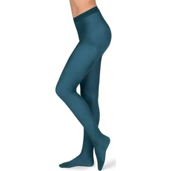 Dámské punčochy EVONA a.s. Neprůhledné punčochové kalhoty EVONA MAGDA 24 modré Velikost: 188-116
