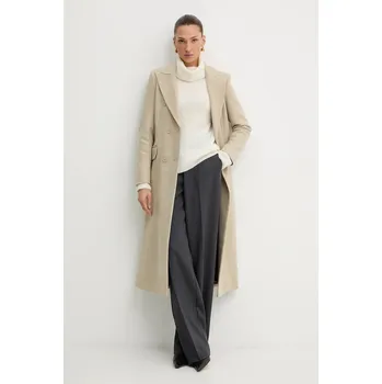 Dámský kabát Kabát Silvian Heach ALBACETE GPA25010CP béžová 01B, vel. 36