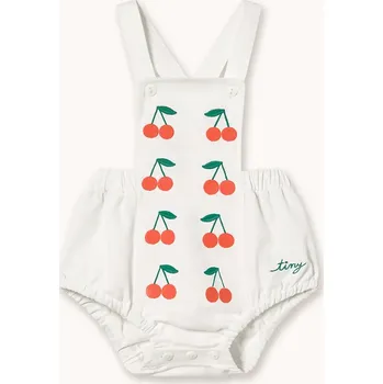Kojenecký body Bavlněné kojenecké body Tinycottons MINI CHERRIES TWILL BODY SS26.315 bílá 00X, vel. 80