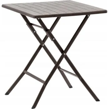 Jídelní stůl Skládací cateringový stůl PEGGY 61,5 cm hnědý