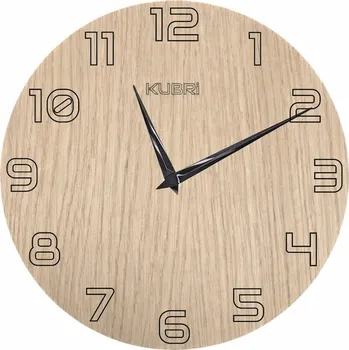 Hodiny KUBRi KU3011 - hodiny od českého výrobce s tichým chodem v mnoha rozměrech