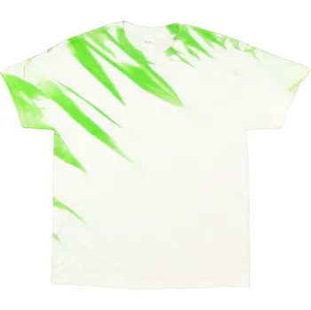 Pánské tričko Tričko unisex The Mountain graffiti design Eclipse - bílé-zelené, XL