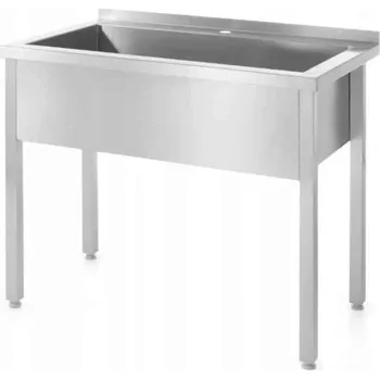 Nerezový dřez Nerezový dřez se svařovanou vanou – 800x700x850 mm | Hendi 812853