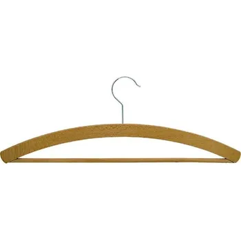 Věšák Věšák, pánský, bukové dřevo, 420x8mm, voskovaný, niklovaný hák