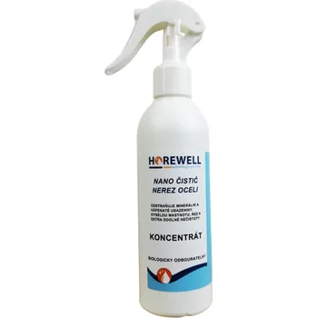 Horewell Nano čistič nerez oceli 250 ml + Dárek Nano houbička na čištění nečistot