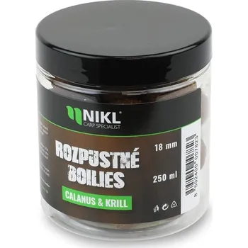 Karel Nikl Rozpustné Boilies Calanus &amp; Krill 250 ml - 18 mm