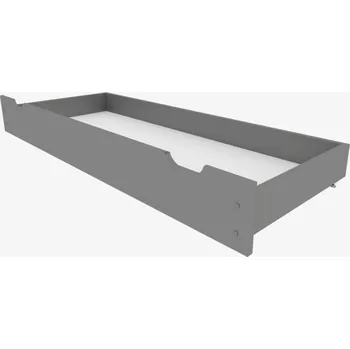 Postel Šuplík pod postel 150 cm - šedá