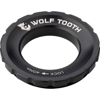 Brzda na kolo Matice kotouče WOLF TOOTH Centerlock Rotor černá