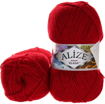 Alize Burcum klasik 106 červená