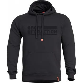 Pánské oblečení Mikina Pentagon Phaeton Born For Action - černá, L