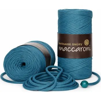 Bavlněná šňůra Abigail 3 mm petrol 13-907D