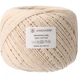 Atmowood Příze na macramé režná