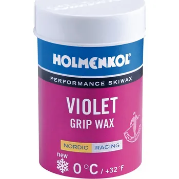 Sport Holmenkol Grip Wax stoupací vosk fialový  0 °C 45 g